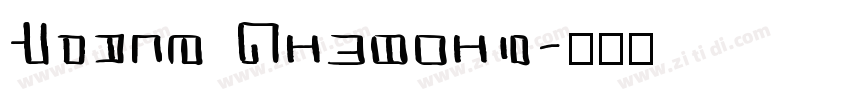 Space Gimboid字体转换